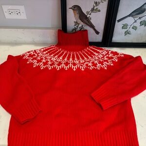 TORY BURCH SPORT sweater. Like new. Classic fair isle ski sweater.